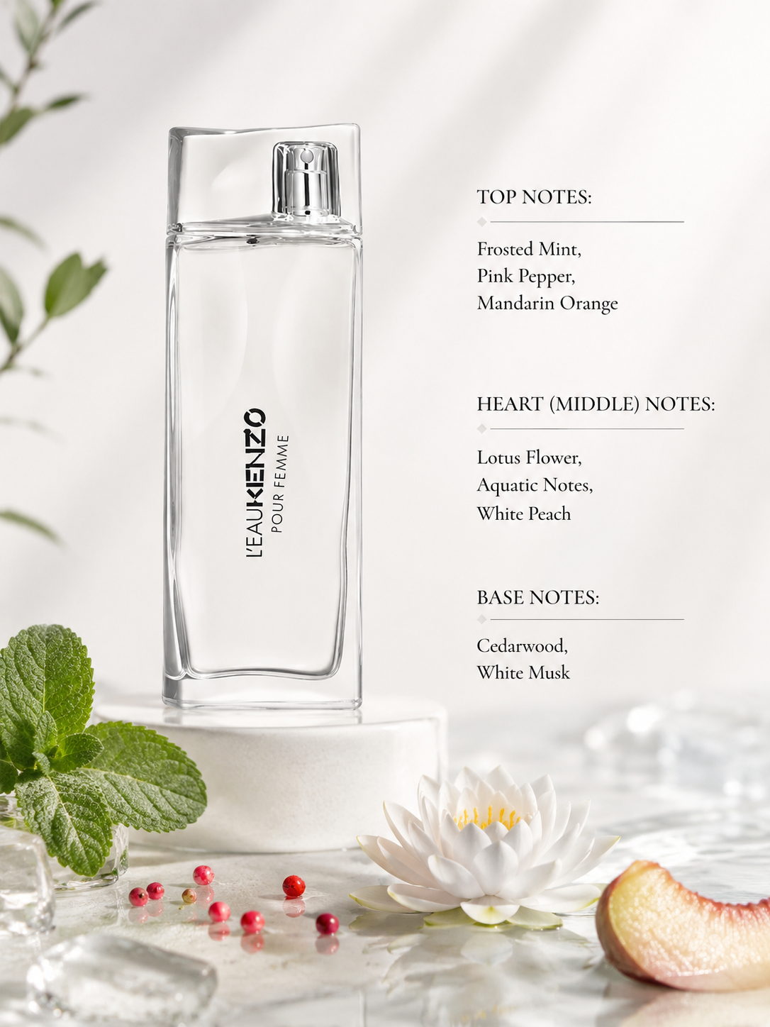 Kenzo L'Eau Pour Femme 100ml EDT - Women