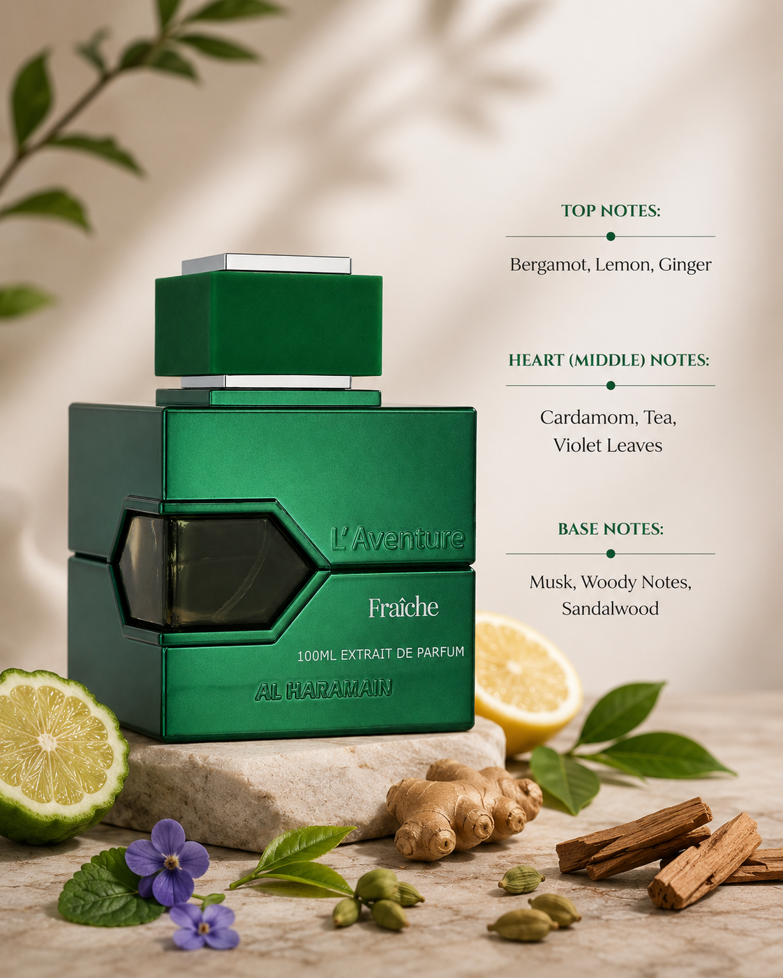 Al Haramain L’Aventure Fraiche 100ml EDP - Unisex