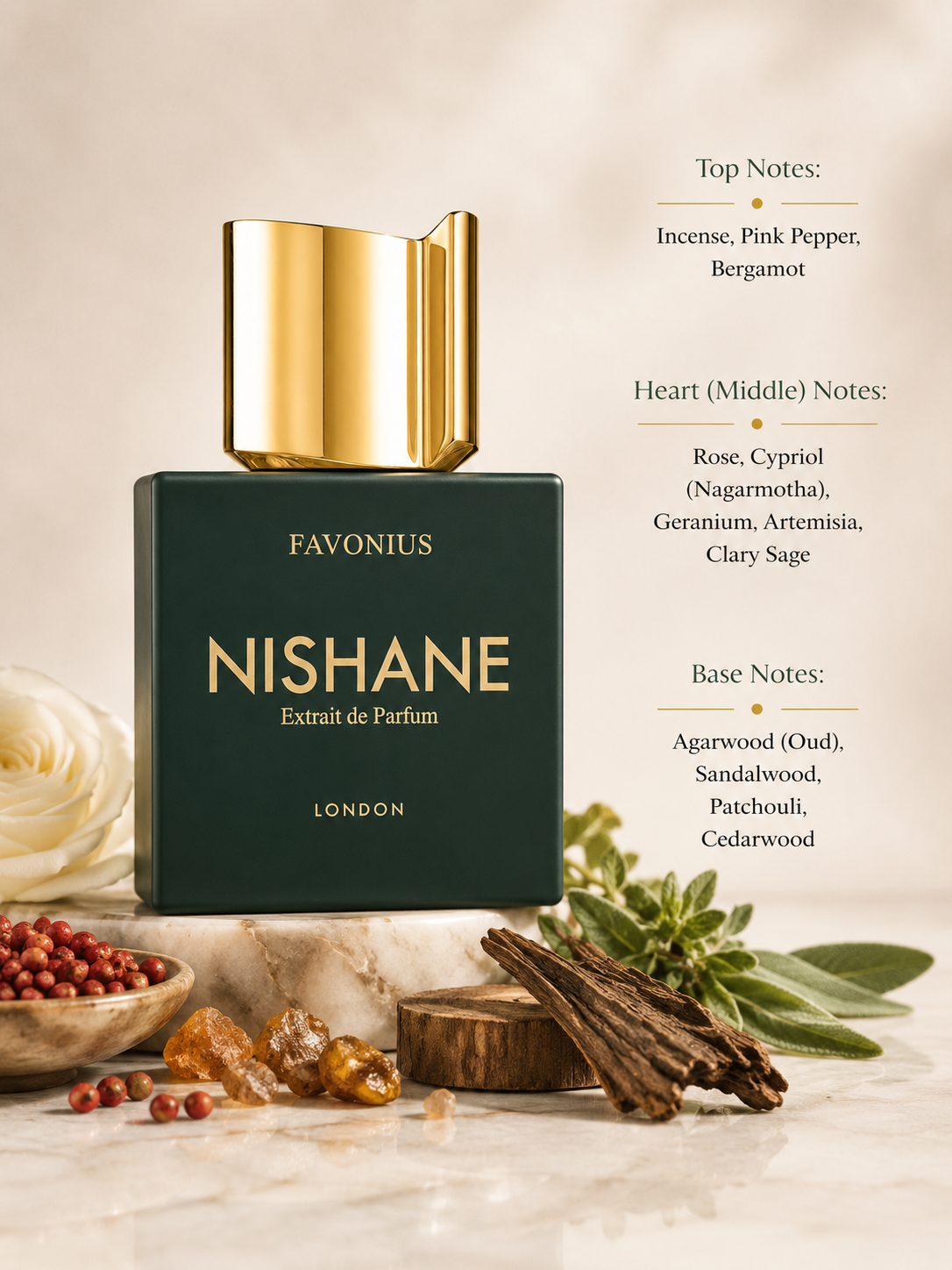 Nishane Favonius London 100ml Extrait - Unisex